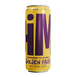 330ML JiM Prebiotic Protein Soda - GOLDEN PASH (12)