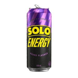 500ML SOLO ENERGY GRAPE CANS (24)