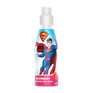 Fruity Burst Superman Raspberry Juice 250ml – 24 Pack