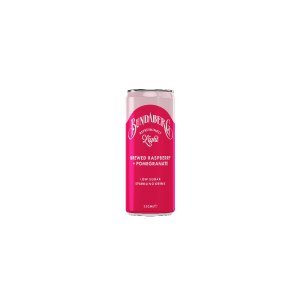 Bundaberg Refreshingly Light Raspberry and Pomegranate 250ml – 24 Pack