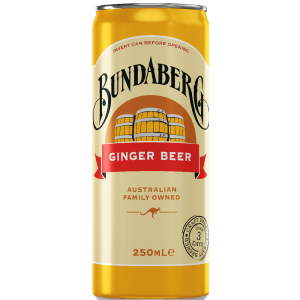 Bundaberg Ginger Beer 250ml – 24 Pack