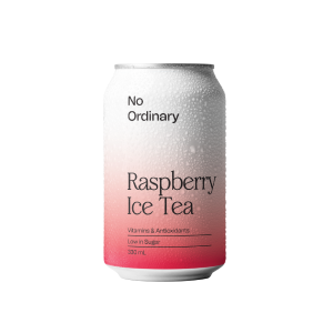 No Ordinary Raspberry Ice Tea 330ml – 12 Pack