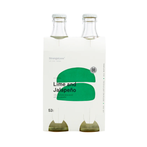 300ML STRANGELOVE SODA - LIME & JAL.  (24)