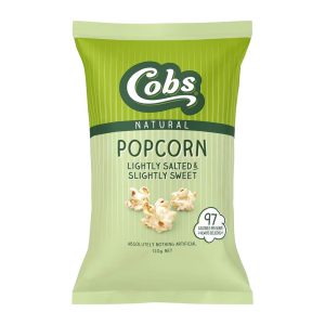 Cobs Popcorn Lightly Salted & Slightly Sweet 120g – 12 Pack