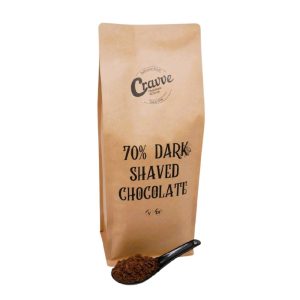 Cravve 70% Dark Shaved Chocolate 1kg - 1 Unit