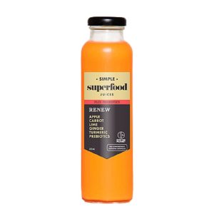 Simple Superfood Renew Prebiotic Juice 325ml - 12 Pack