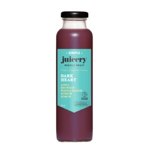 Simple Juicery Dark Heart Juice 325ml - 12 Pack