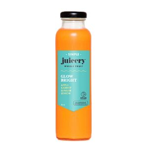 Simple Juicery Glow Bright Juice 325ml - 12 Pack