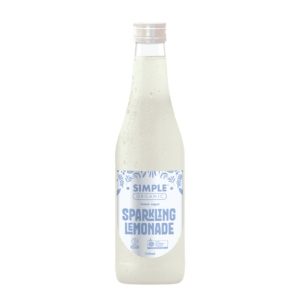 Simple Organic Sparkling Lemonade 330ml - 12 Pack
