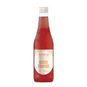 Simple Organic Blood Orange Soda 330ml - 12 Pack