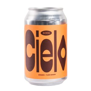 Cielo Soda Zenzero Fijian Ginger Beer 330ml - 24 Pack