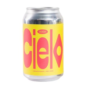 Cielo Soda Limonata Rosada Pink Lemon 330ml - 24 Pack