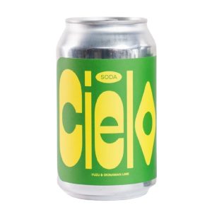 Cielo Soda Yuzu & Okinawan Lime 330ml - 24 Pack