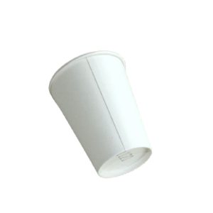 BetaEco Single Wall White Skinny Cups 6oz (80mm) - 1000 Pack
