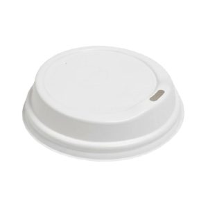 BetaEco Recyclable White Lids Fat Cups 90mm - 1000 Pack