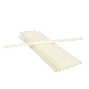 NaturalPak PLA Biodegradable Clear Straws - 2000 Pack