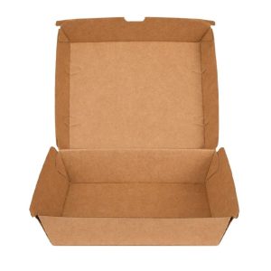 NaturalPak Brown Kraft Snack Box Large - 200 Pack