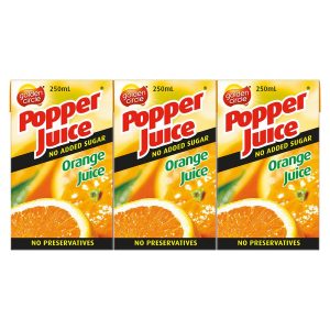 Golden Circle Popper Orange Juice 250ml – 24 Pack