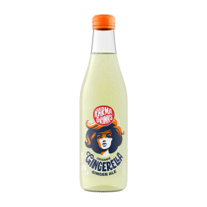 Karma Drinks Organic Gingerella Ginger Ale 300ml – 15 Pack