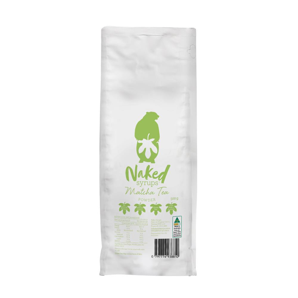 Naked Syrups Matcha Powder 500g – 1 Unit