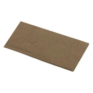 NaturalPak Culinaire 2 Ply Luncheon Kraft Napkin GT Fold - 100 Pack