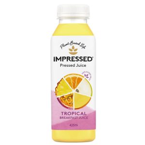 Impressed Tropical Juice 425ml - 12 Pack (6x2) **CLEARANCE (BB: 06/06/26)**