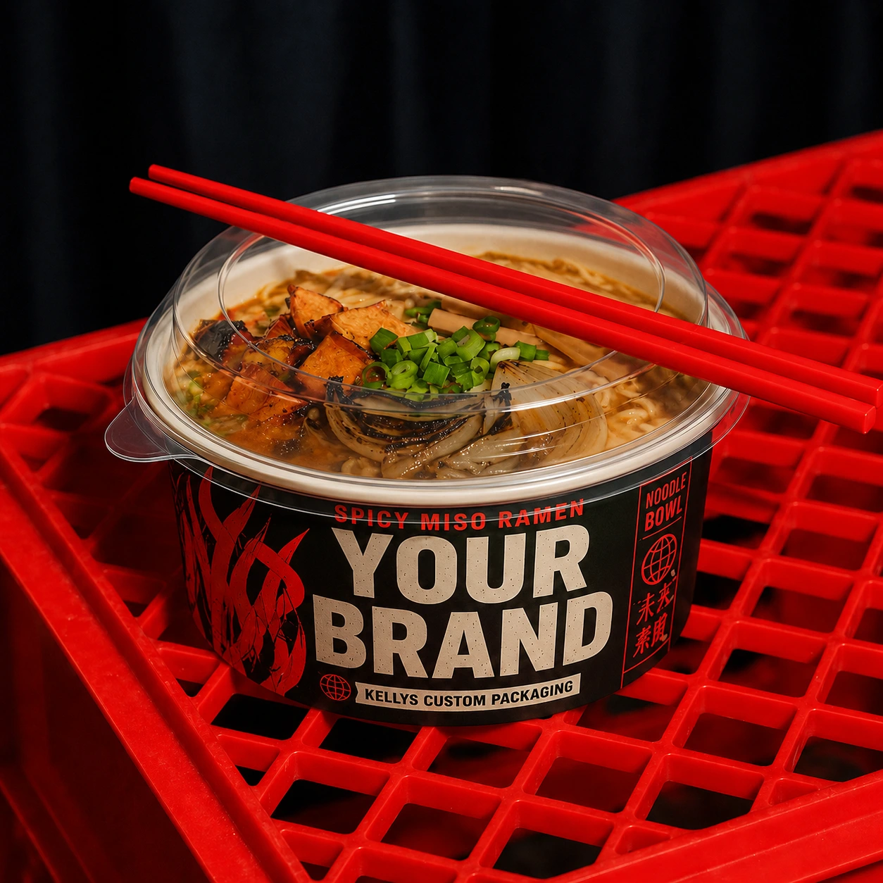 Noodle boxes and bowls