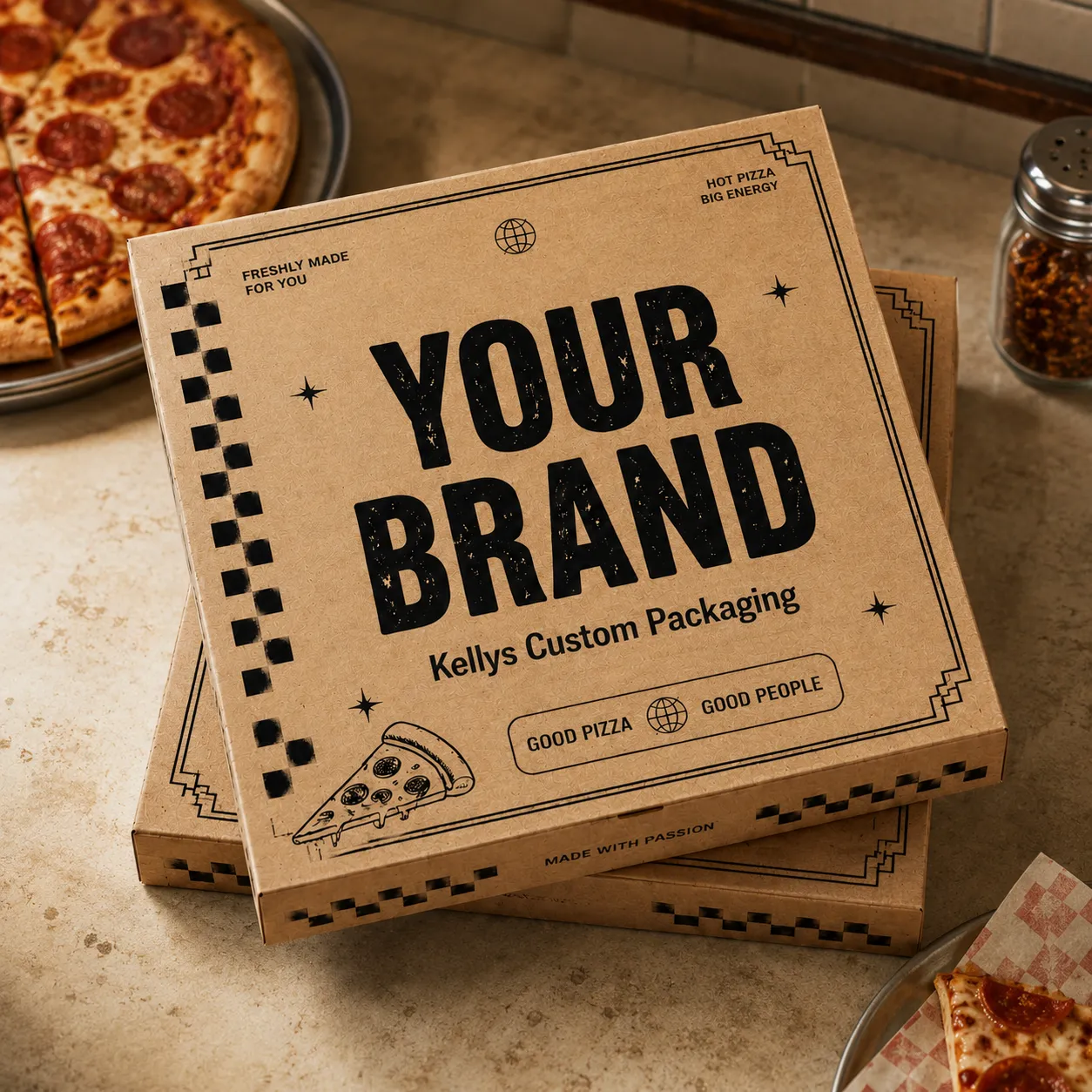 Pizza boxes