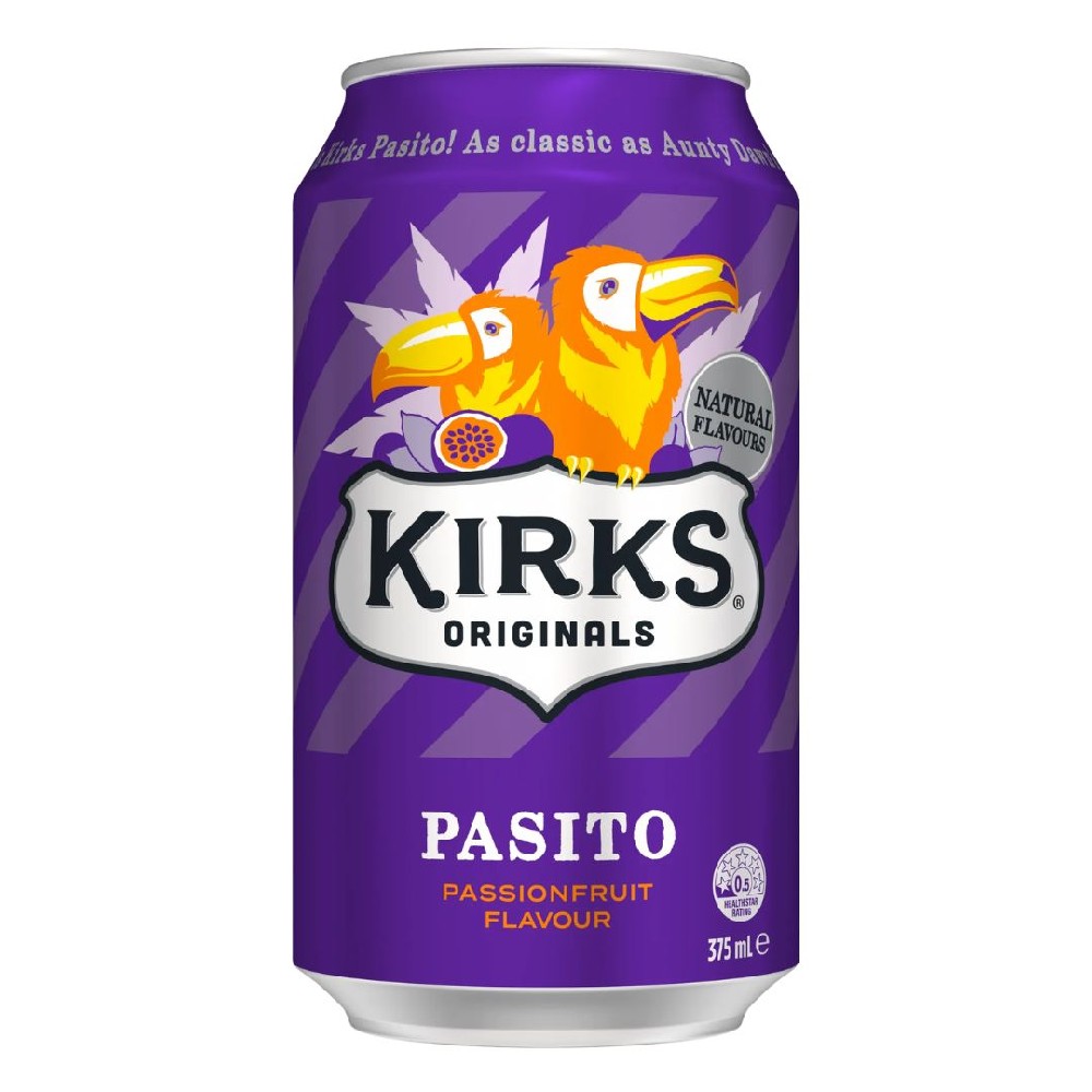 Kirks Pasito 375ml – 20 Pack