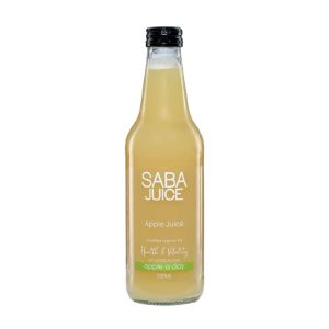 Saba Juice Organic Apple 330ml – 12 Pack