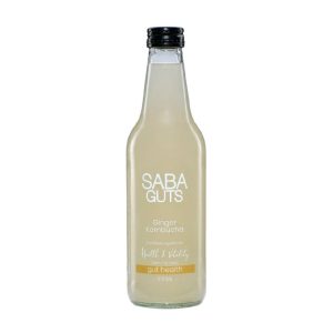 Saba Guts Ginger Kombucha 330ml – 12 Pack