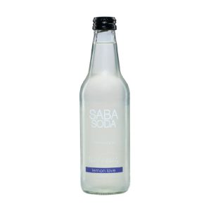 Saba Soda Lemonade Zero Sugar 330ml – 12 Pack