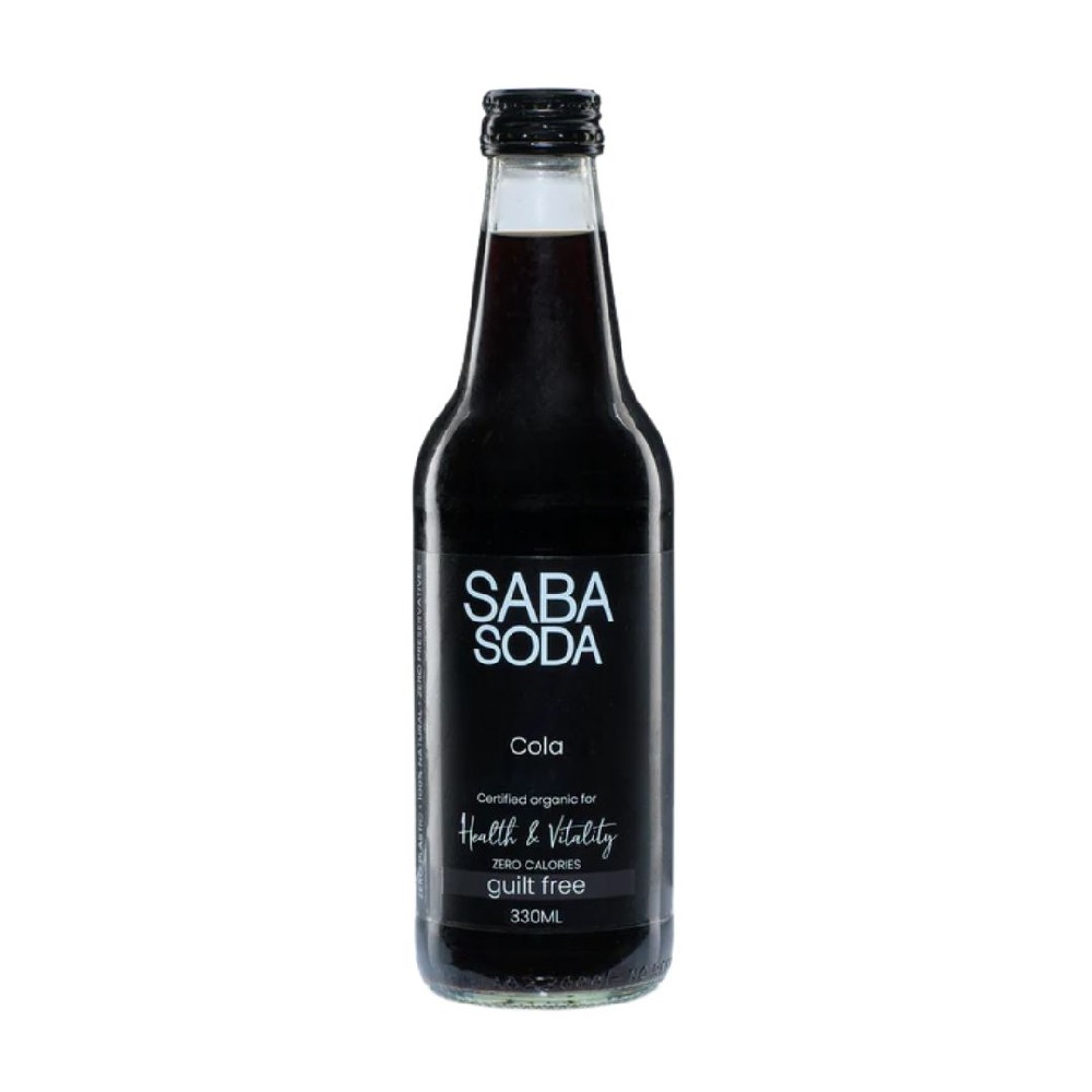 Saba Soda Cola Zero Sugar 330ml – 12 Pack