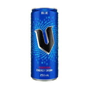 V Energy Drink Blue 250ml – 24 Pack