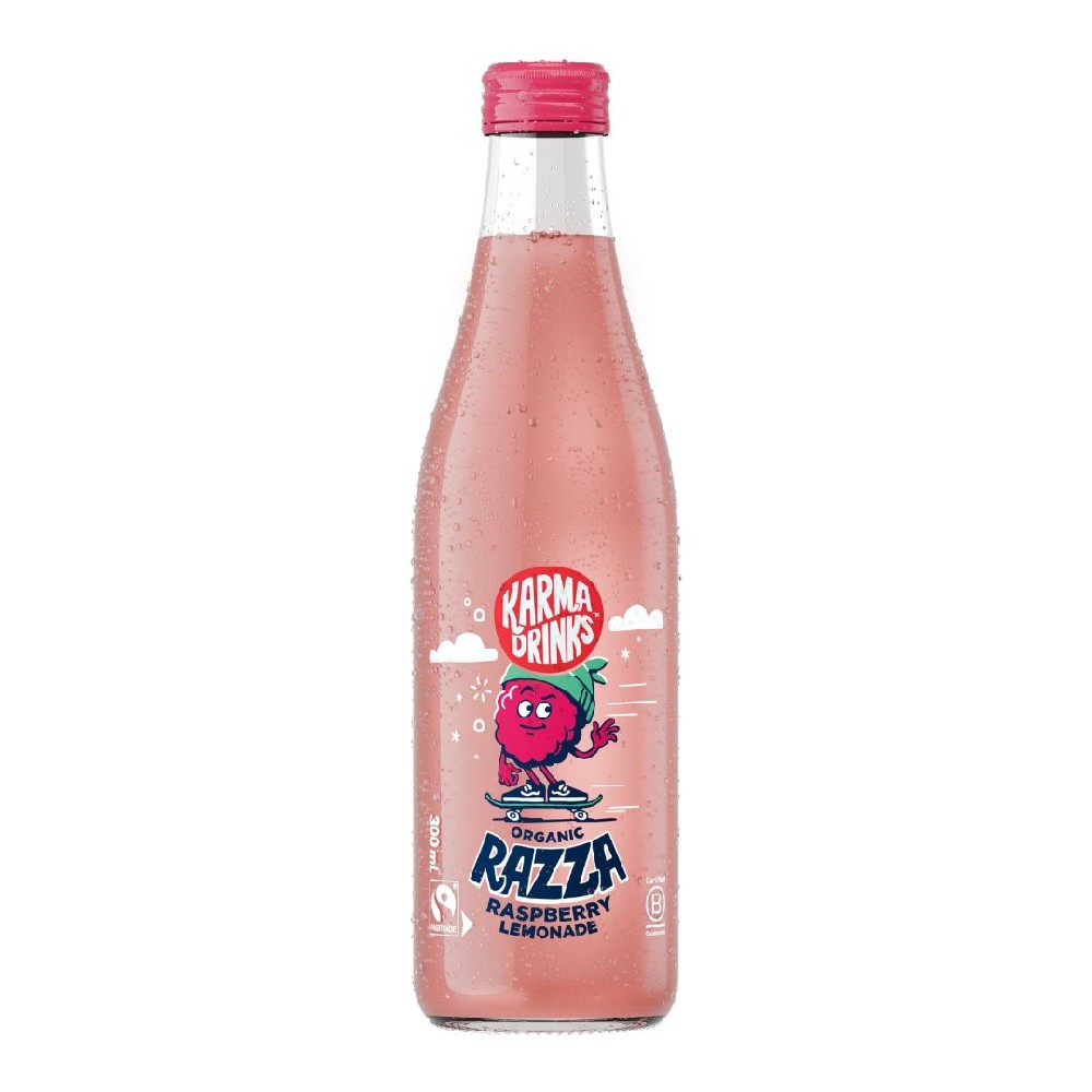 Karma Drinks Organic Razza Raspberry Lemonade 300ml – 15 Pack