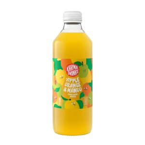 Karma Drinks Orange, Mango & Apple Organic Juice 300ml – 12 Pack
