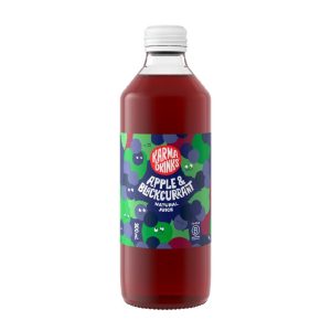 Karma Drinks Apple & Blackcurrant Natural Juice 300ml – 12 Pack