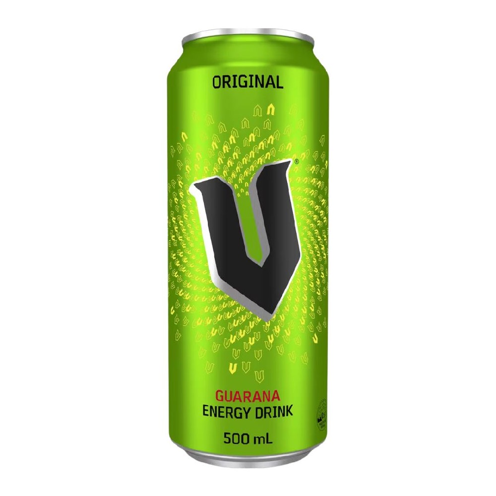 V Energy Drink Original 500ml – 24 Pack