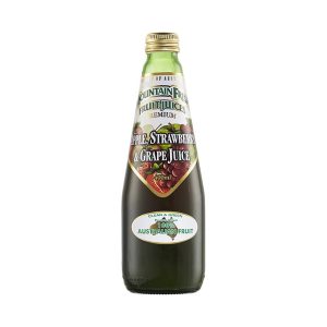 Mountain Fresh Apple, Strawberry & Grape Juice 400ml – 12 Pack