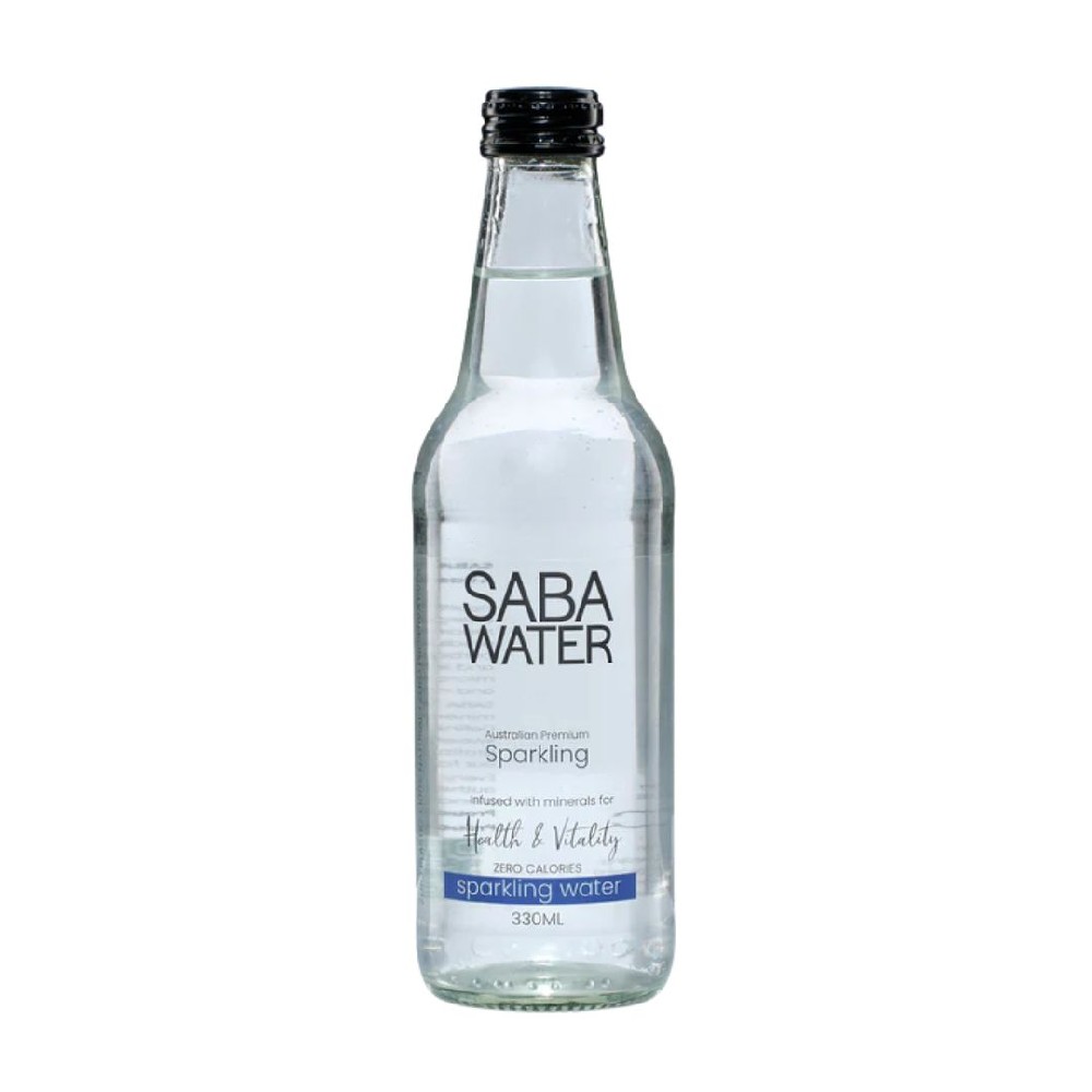 Saba Sparkling Water 330ml – 12 Pack