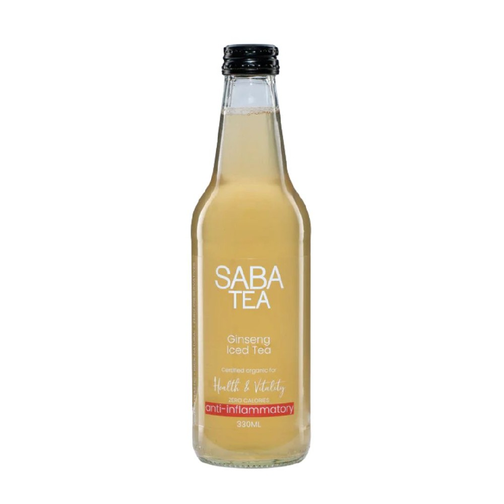 Saba Tea Ginseng Iced Tea 330ml – 12 Pack