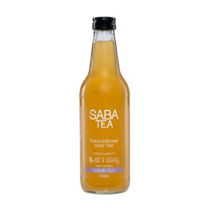 Saba Tea Passionflower Iced Tea 330ml – 12 Pack
