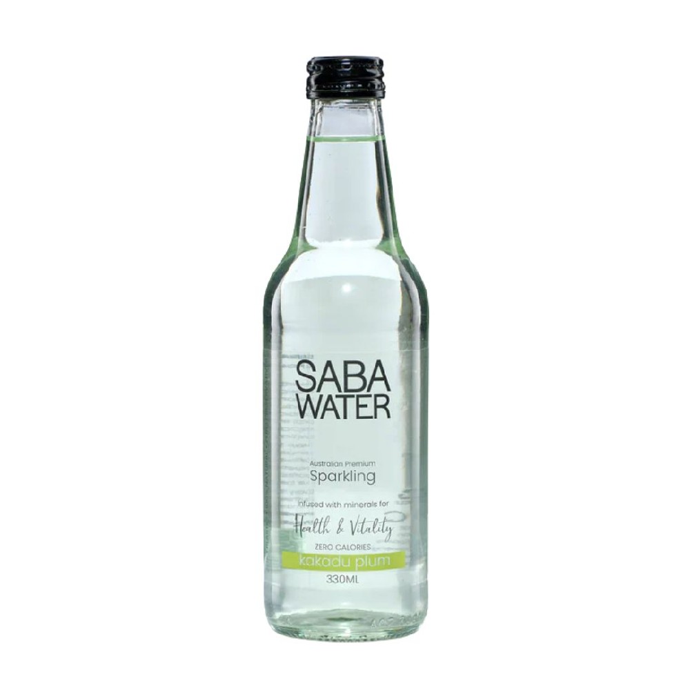 Saba Sparkling Water Kakadu Plum 330ml – 12 Pack