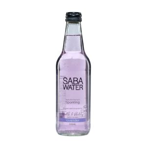 Saba Sparkling Water Lavender 330ml – 12 Pack