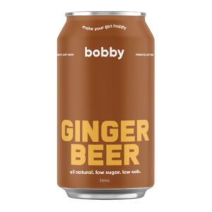 bobby Prebiotic Ginger Beer 330ml – 16 Pack (4x4)