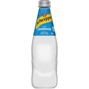 Schweppes Classic Lemonade Glass 300ml – 24 Pack