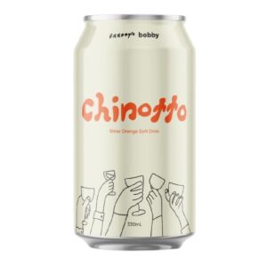 bobby Prebiotic Chinotto 330ml – 16 Pack (4x4)