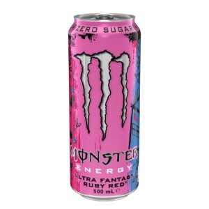 Monster Energy Ultra Fantasy Ruby Red Zero Sugar 500ml – 24 Pack
