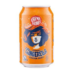 Karma Drinks Organic Gingerella Ginger Ale 330ml – 12 Pack
