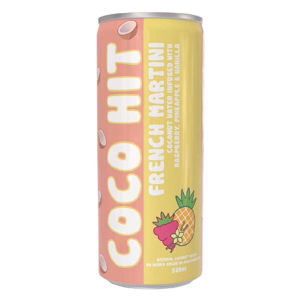 Coco Hit French Martini 320ml – 12 Pack